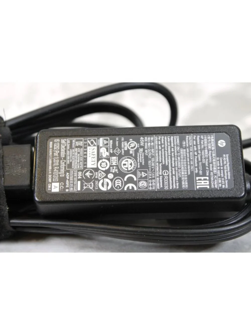 Genuine HP Laptop Charger Adapter Power Supply 740015-003‎ 741727-001 HSTNN-DA40